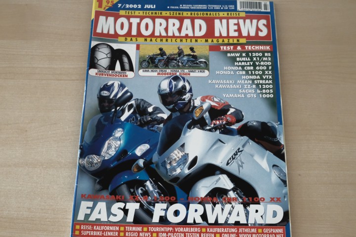 Deckblatt Motorrad News (07/2002)